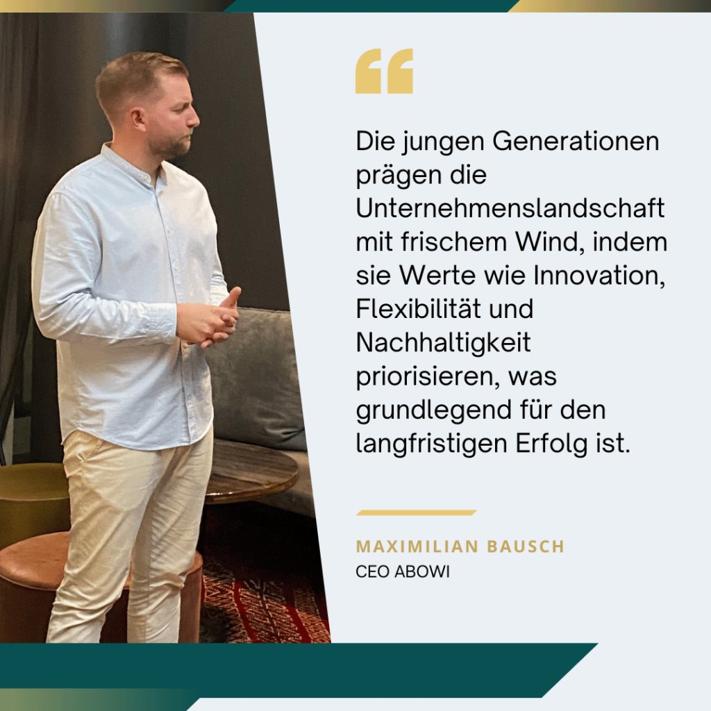 Unternehmensnachfolge durch neue Generation - Maximilian Bausch